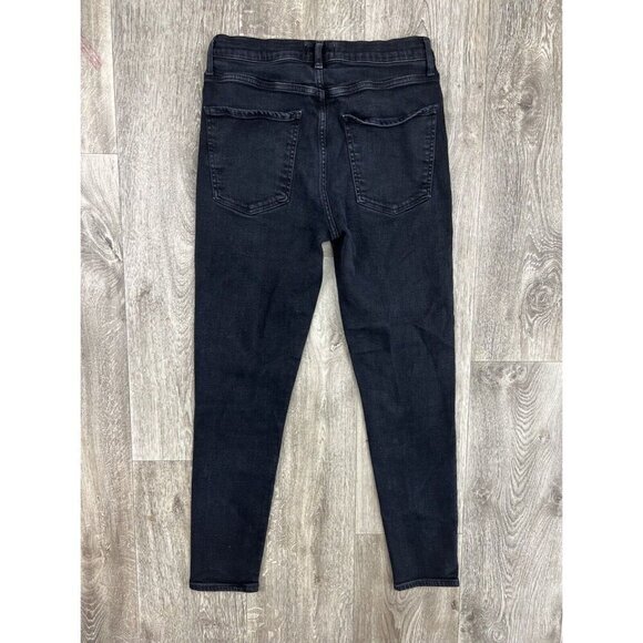 Agolde Sophie High Rise Skinny Jeans Size 29 Black - Picture 10 of 11